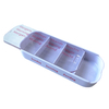7-Tage-Pillendose aus Kunststoff mit 28 Fächern für Reisemedizin