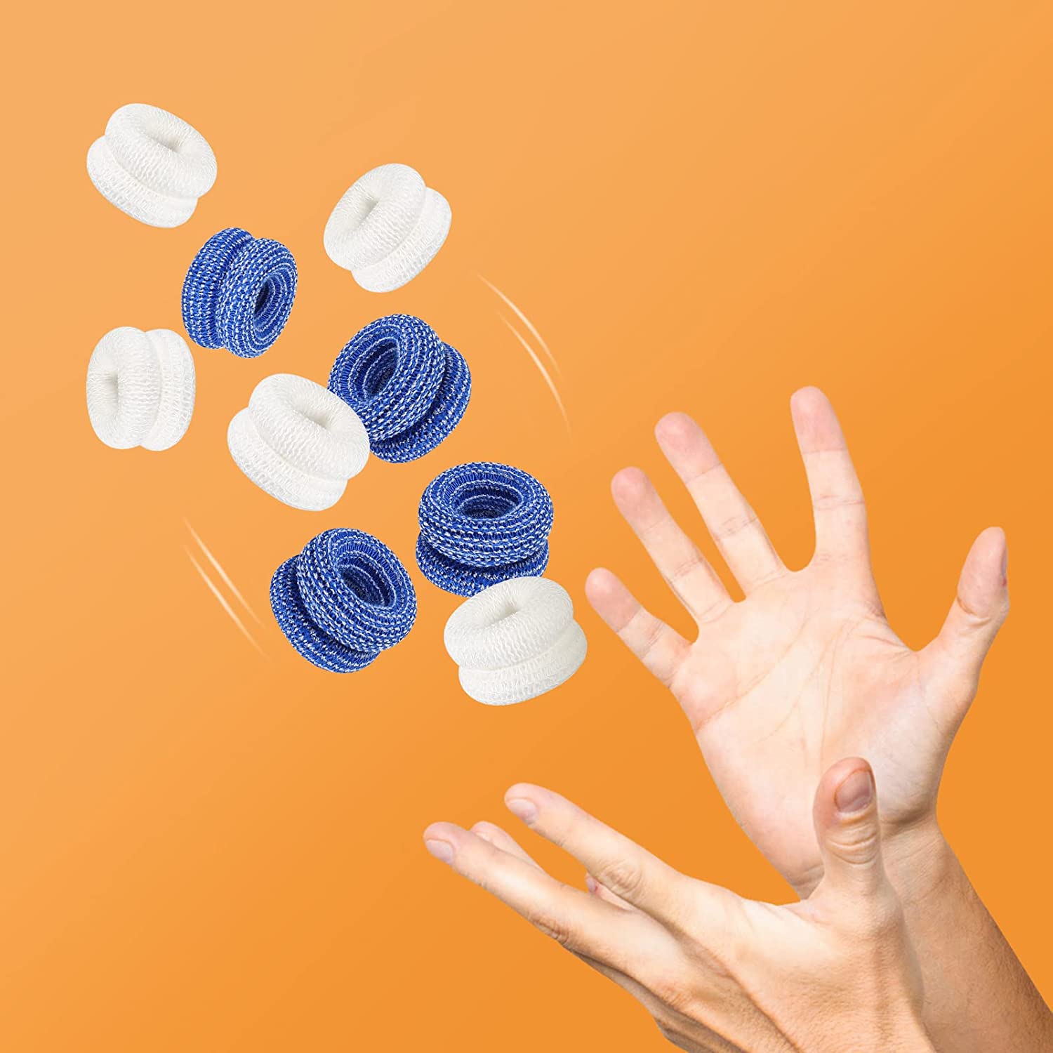 Blaue FingerBobs Finger Bob Bandage