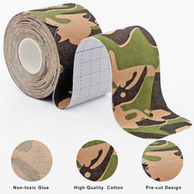 Camo Sports Muscle Kinesio vorgeschnittenes Kinesiologie-Tape