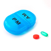 Premium Mini Plastic Daily Pill Dispenser für Fischöl